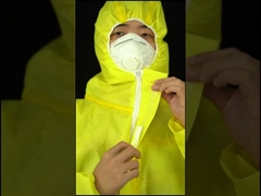 SGS 유형 3/3B 일회용 의료 화학 작업복