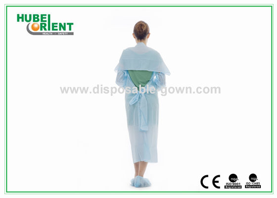 Dust Prevention L XL Disposable CPE Gown For Personal Care