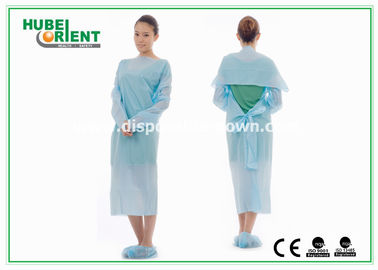 Protective & Waterproof Disposable Use CPE Gown With Thumb Loop for protect body from pollution