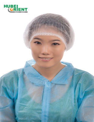 Disposable Double Elastic Non Woven Bouffant Head Covers