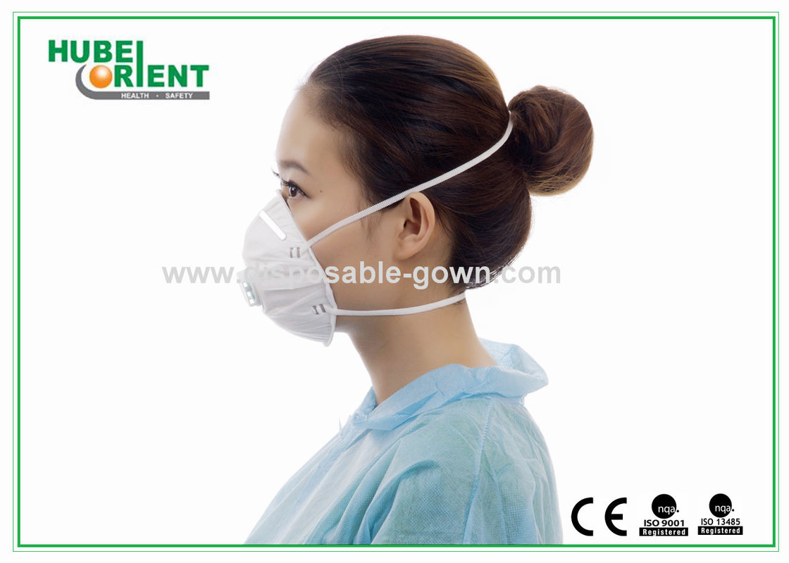 Certificated ISO9001/ISO13485 Soft Disposable Dust Masks / Face Respirator