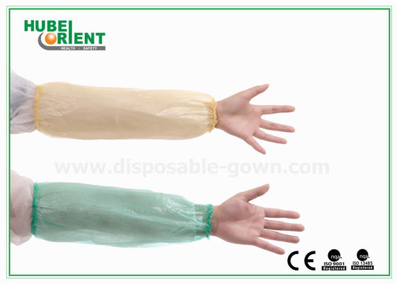 Various Color Waterproof Disposable PE Oversleeves For Protect Arm And Prevent Pollution