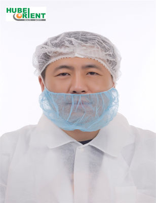 Hygienic Nonwoven Disposable Beard Cover OEM With Single Elastic